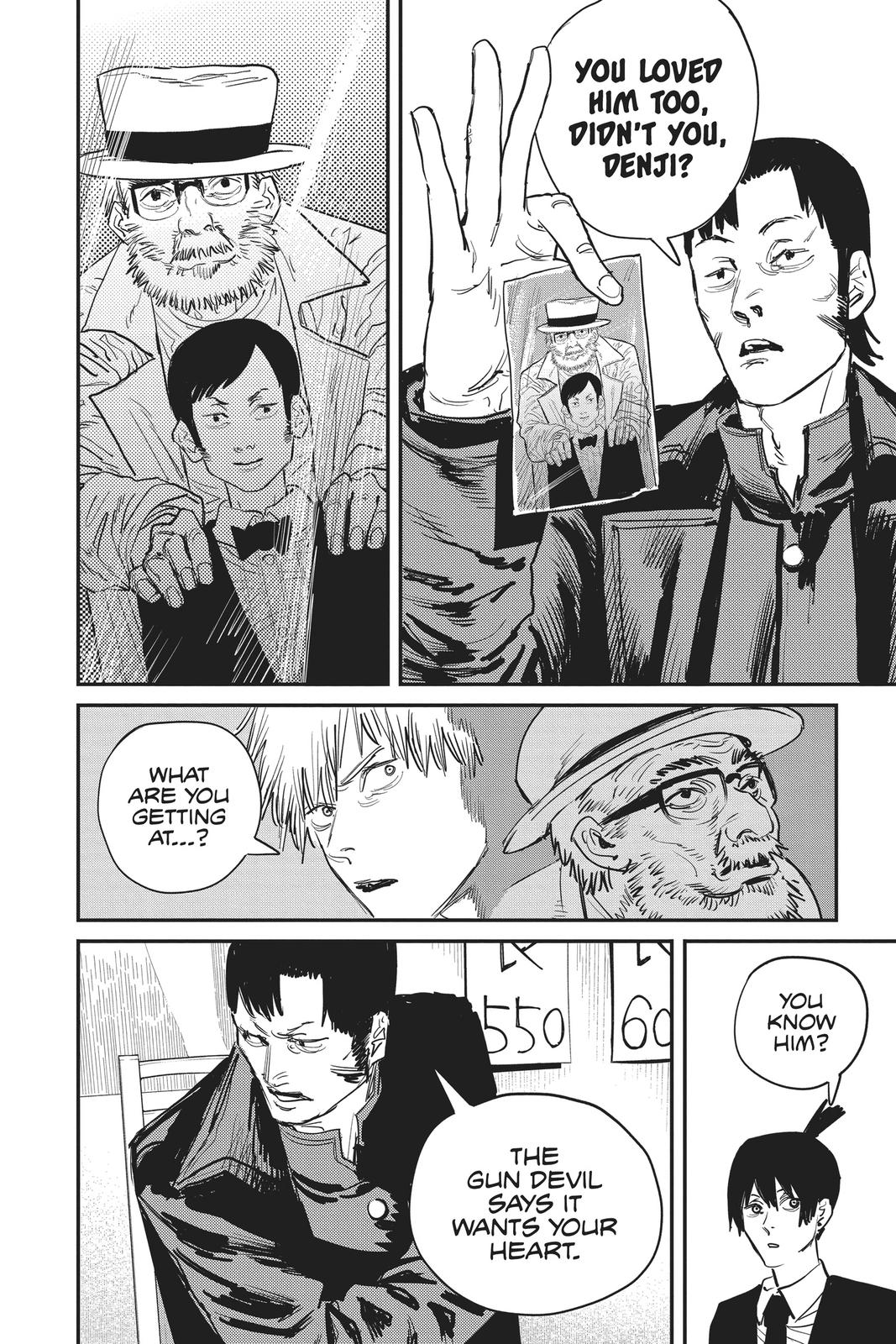 Chainsaw Man Manga Chapter 23 page 10 - Gunfire scene