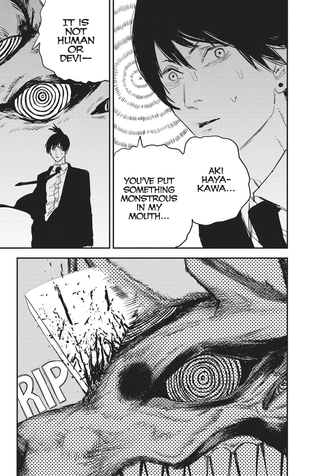 Chainsaw Man Manga Chapter 23 page 17 - Gunfire scene