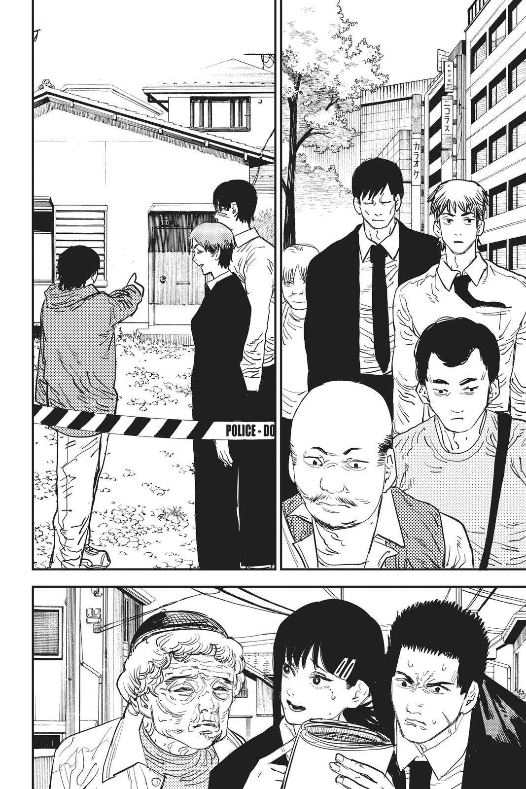 Chainsaw Man Manga Chapter 23 page 2 - Gunfire scene