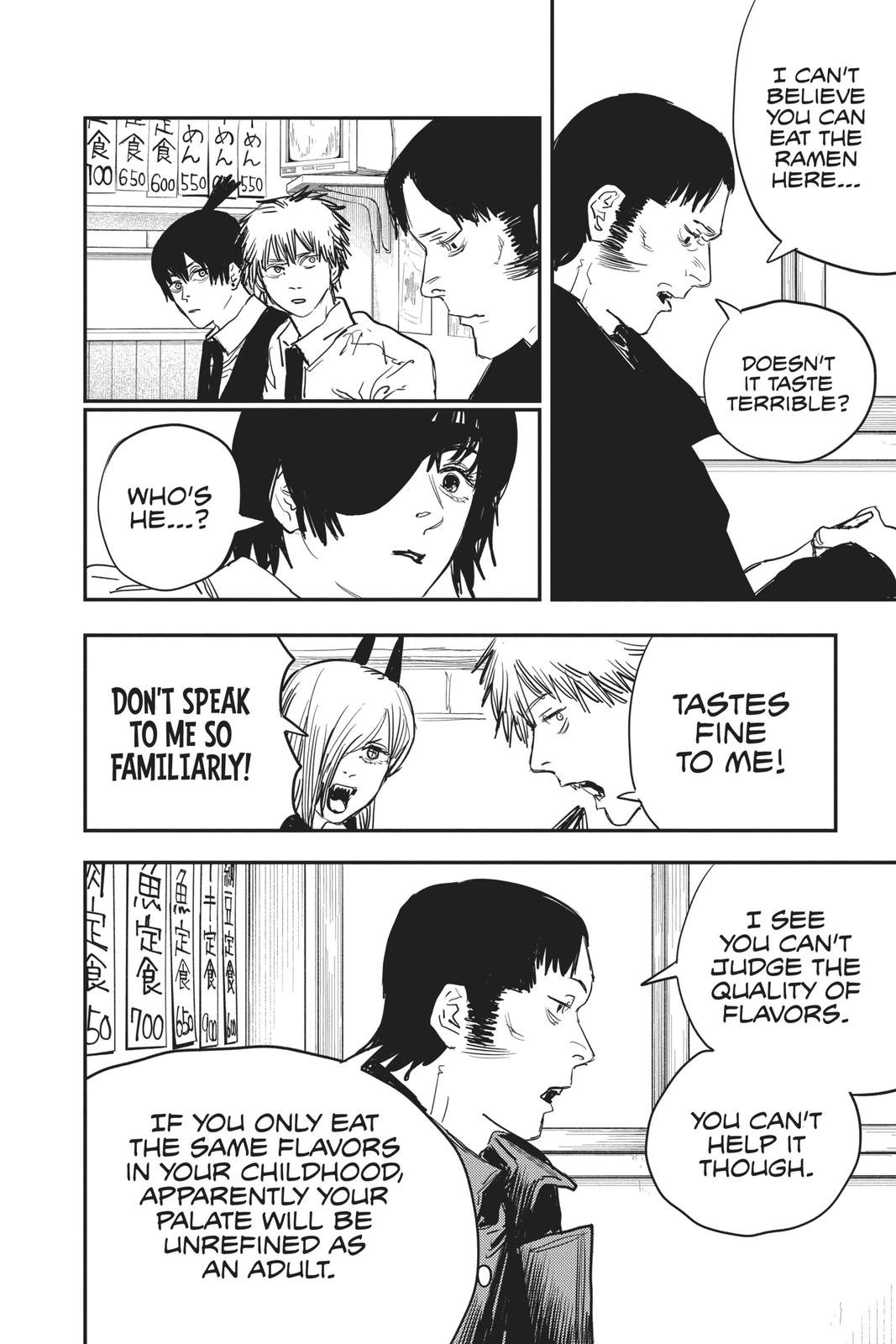 Chainsaw Man Manga Chapter 23 page 8 - Gunfire scene