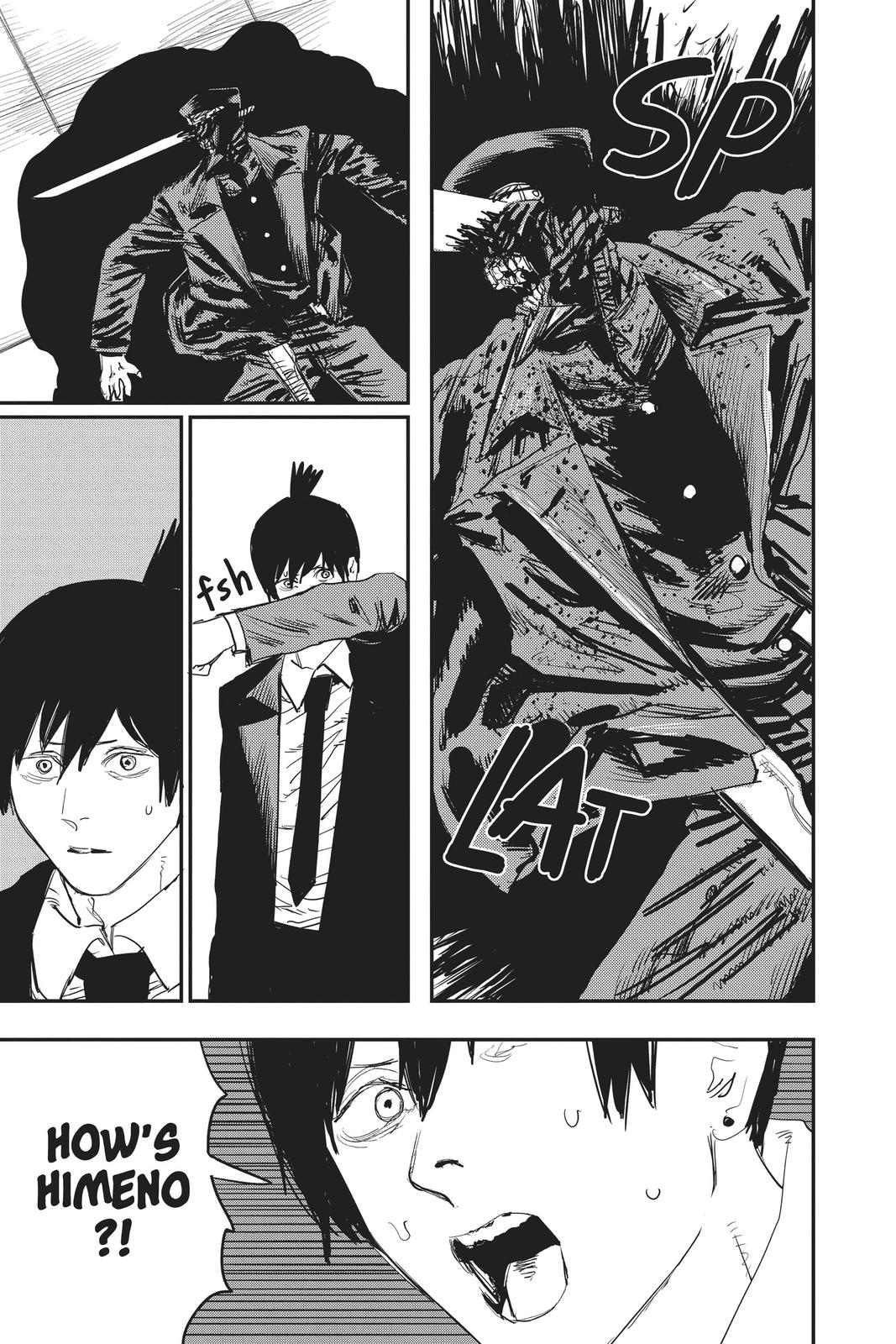 Chainsaw Man Manga Chapter 24 page 11 - Curse scene