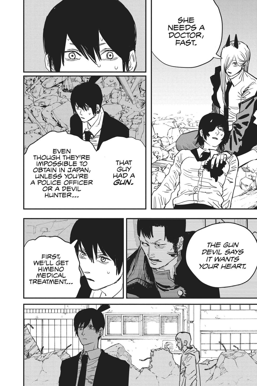 Chainsaw Man Manga Chapter 24 page 12 - Curse scene