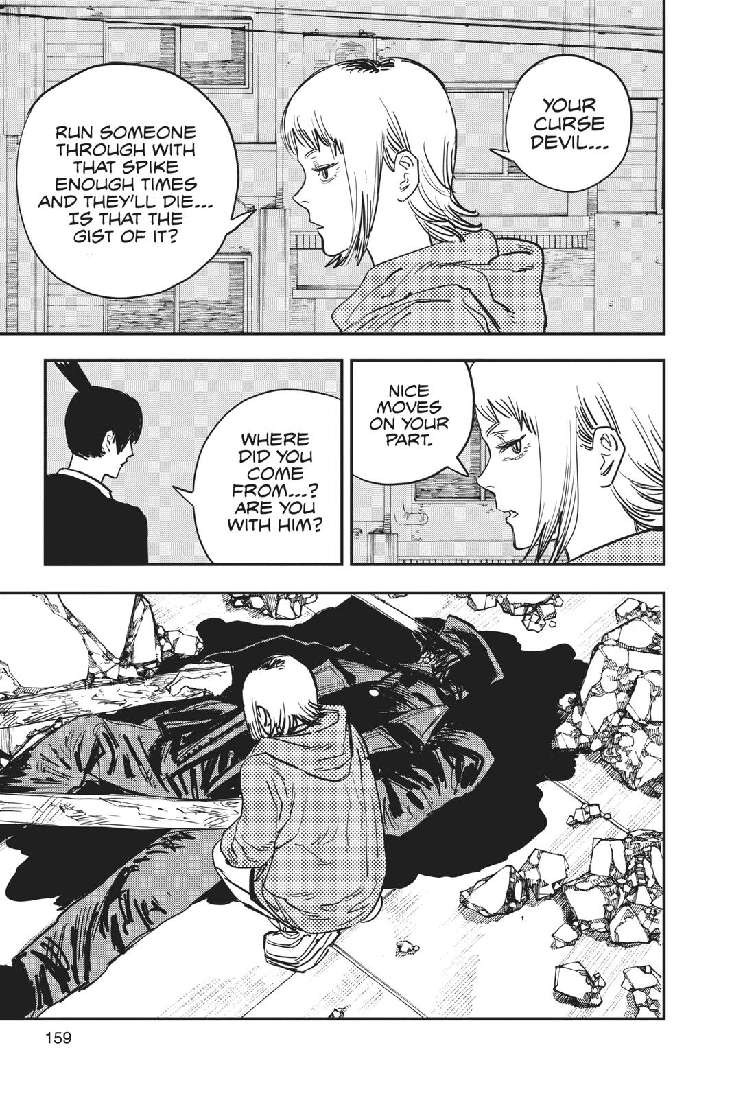 Chainsaw Man Manga Chapter 24 page 13 - Curse scene