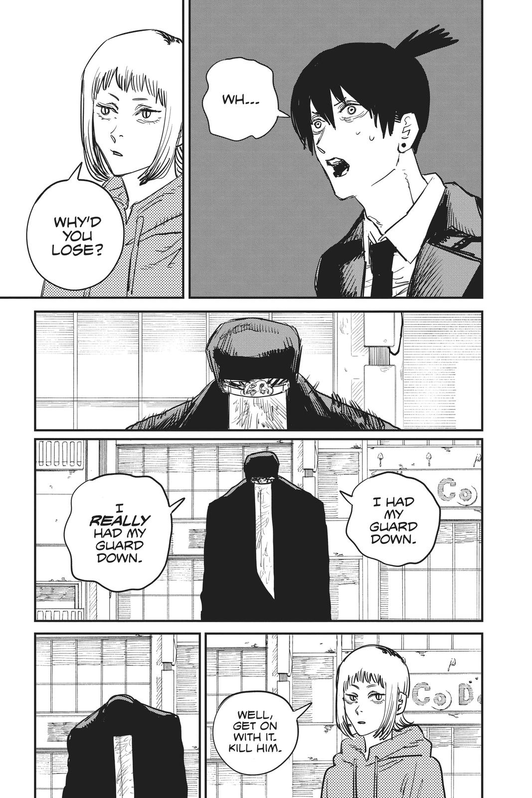 Chainsaw Man Manga Chapter 24 page 15 - Curse scene