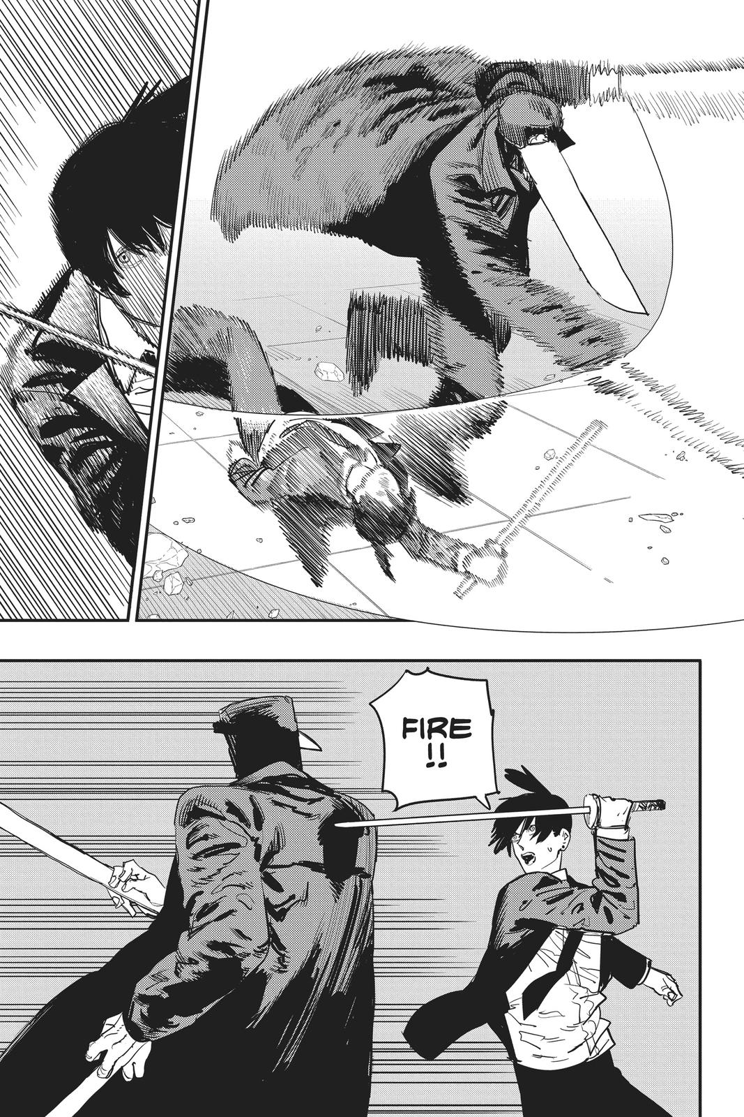 Chainsaw Man Manga Chapter 24 page 3 - Curse scene