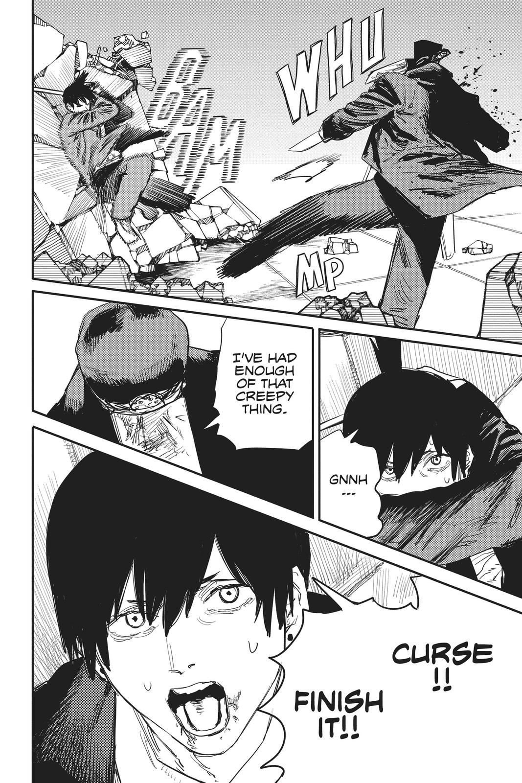 Chainsaw Man Manga Chapter 24 page 8 - Curse scene