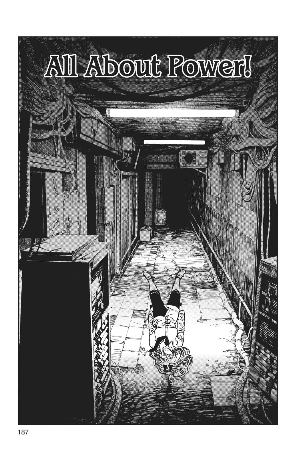 Chainsaw Man Manga Chapter 25 page 20 - Ghost, Snake, Chainsaw scene