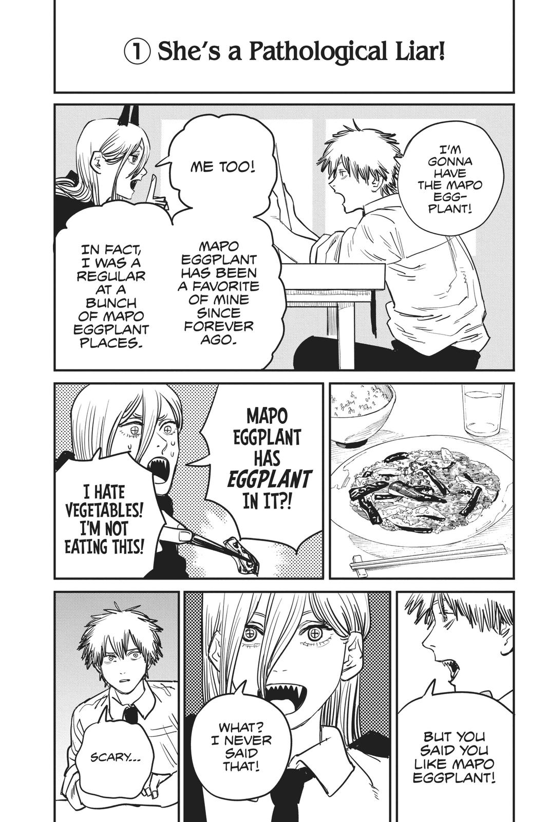 Chainsaw Man Manga Chapter 25 page 21 - Ghost, Snake, Chainsaw scene