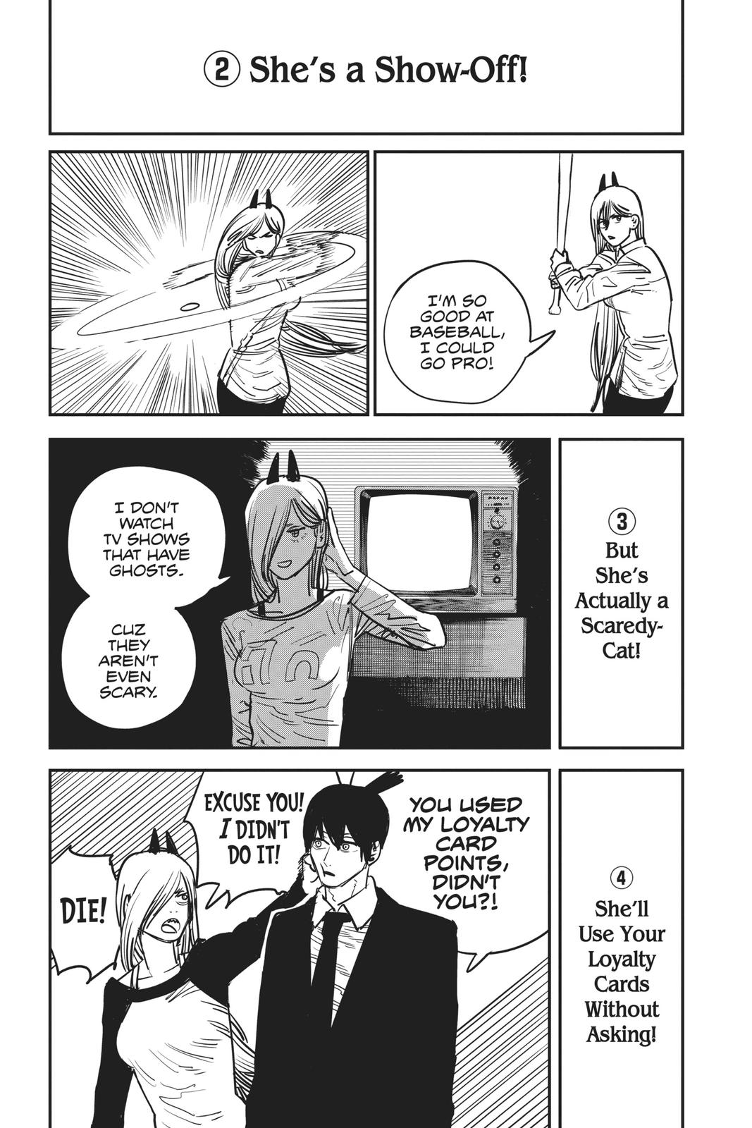 Chainsaw Man Manga Chapter 25 page 22 - Ghost, Snake, Chainsaw scene