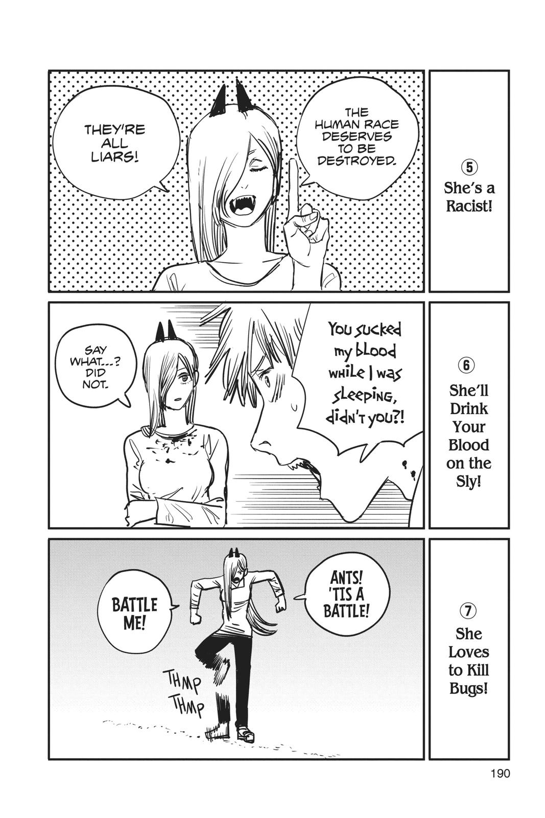 Chainsaw Man Manga Chapter 25 page 23 - Ghost, Snake, Chainsaw scene