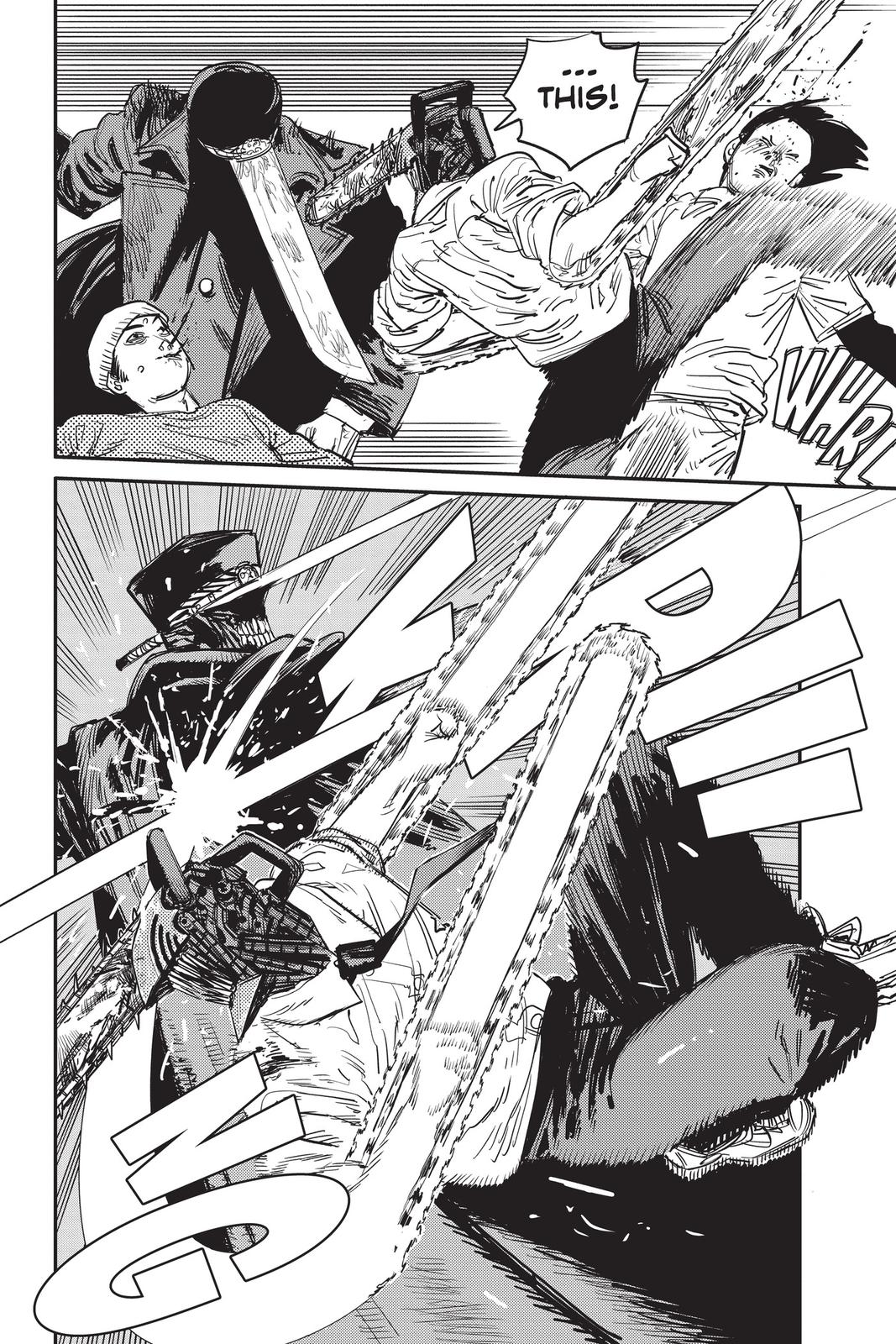 Chainsaw Man Manga Chapter 26 page 13 - The Gun is Mightier scene