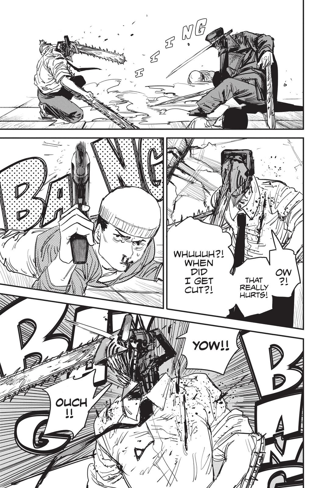 Chainsaw Man Manga Chapter 26 page 14 - The Gun is Mightier scene