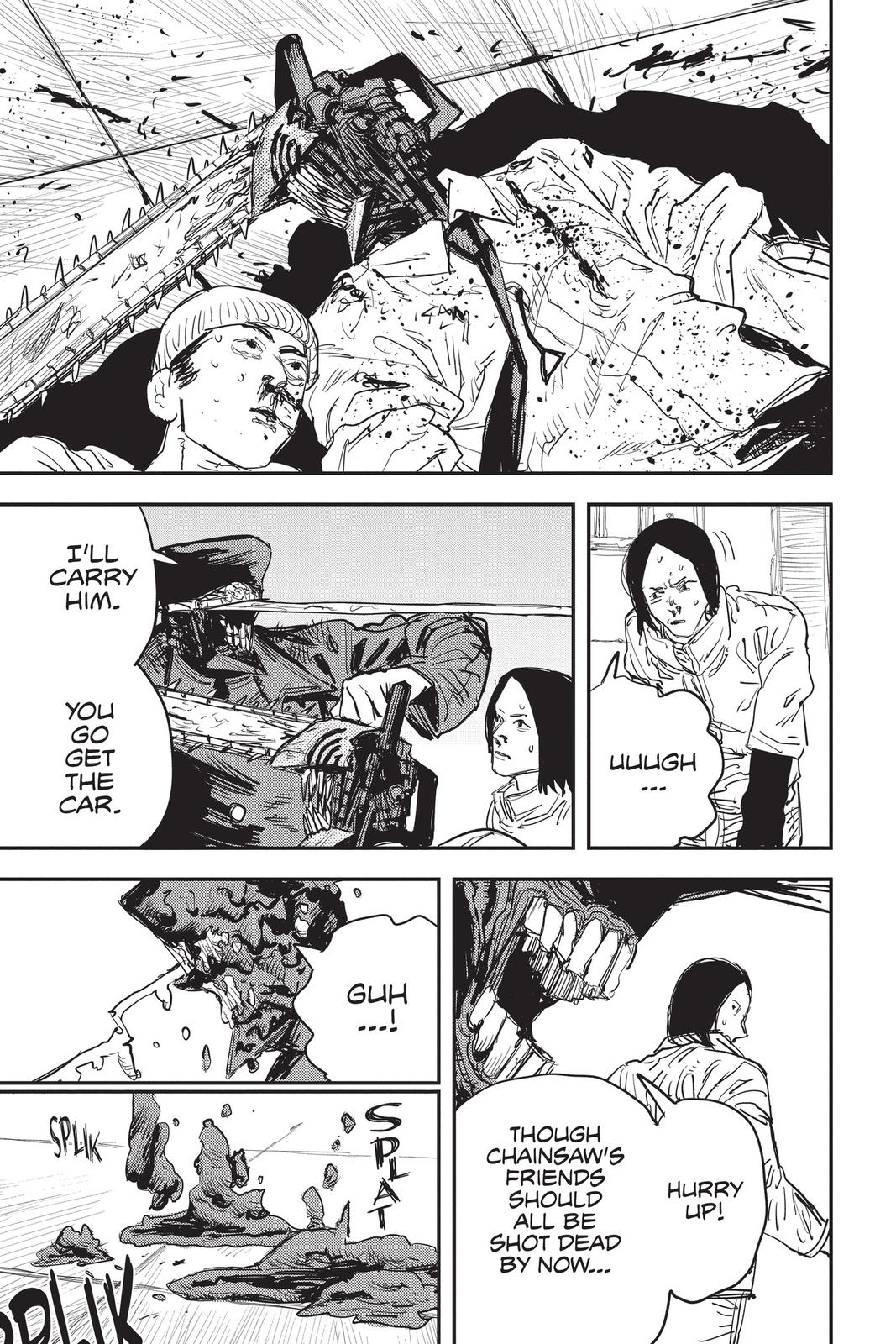 Chainsaw Man Manga Chapter 26 page 18 - The Gun is Mightier scene