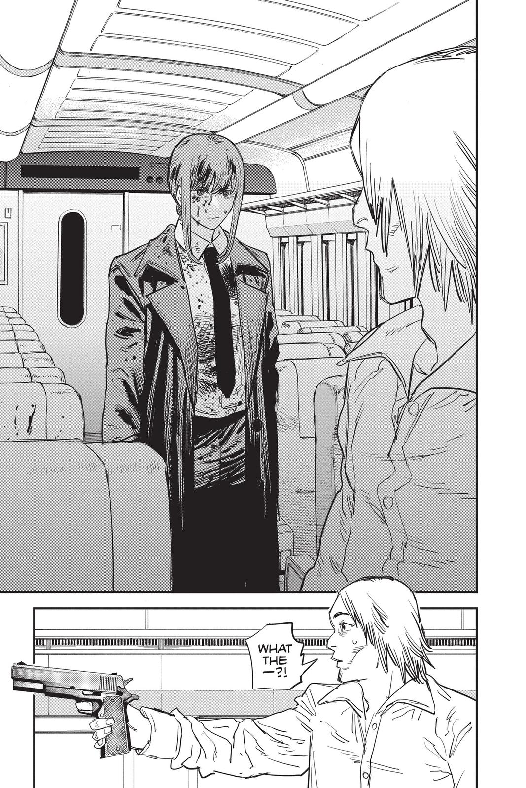 Chainsaw Man Manga Chapter 26 page 22 - The Gun is Mightier scene