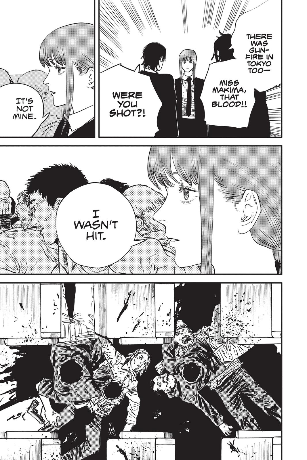 Chainsaw Man Manga Chapter 26 page 26 - The Gun is Mightier scene