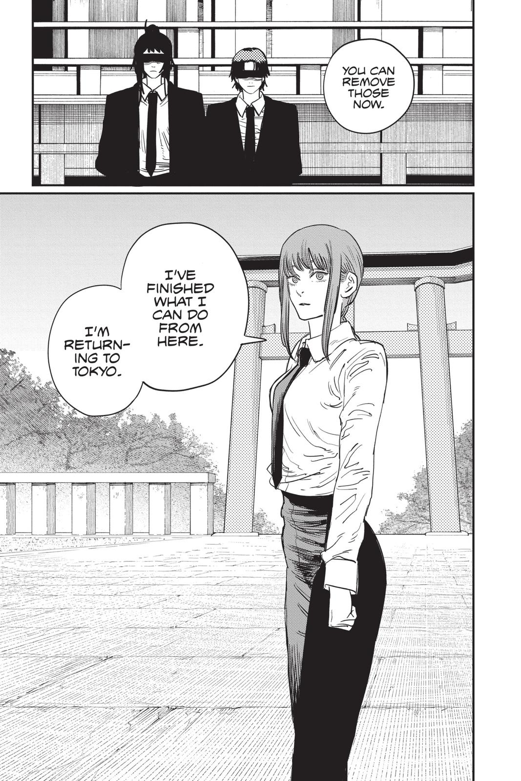 Chainsaw Man Manga Chapter 27 page 18 - From Kyoto scene