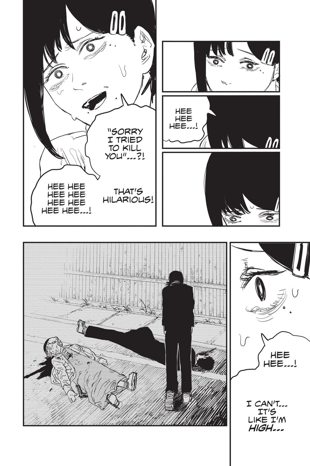 Chainsaw Man Manga Chapter 28 page 12 - Secrets & Lies scene