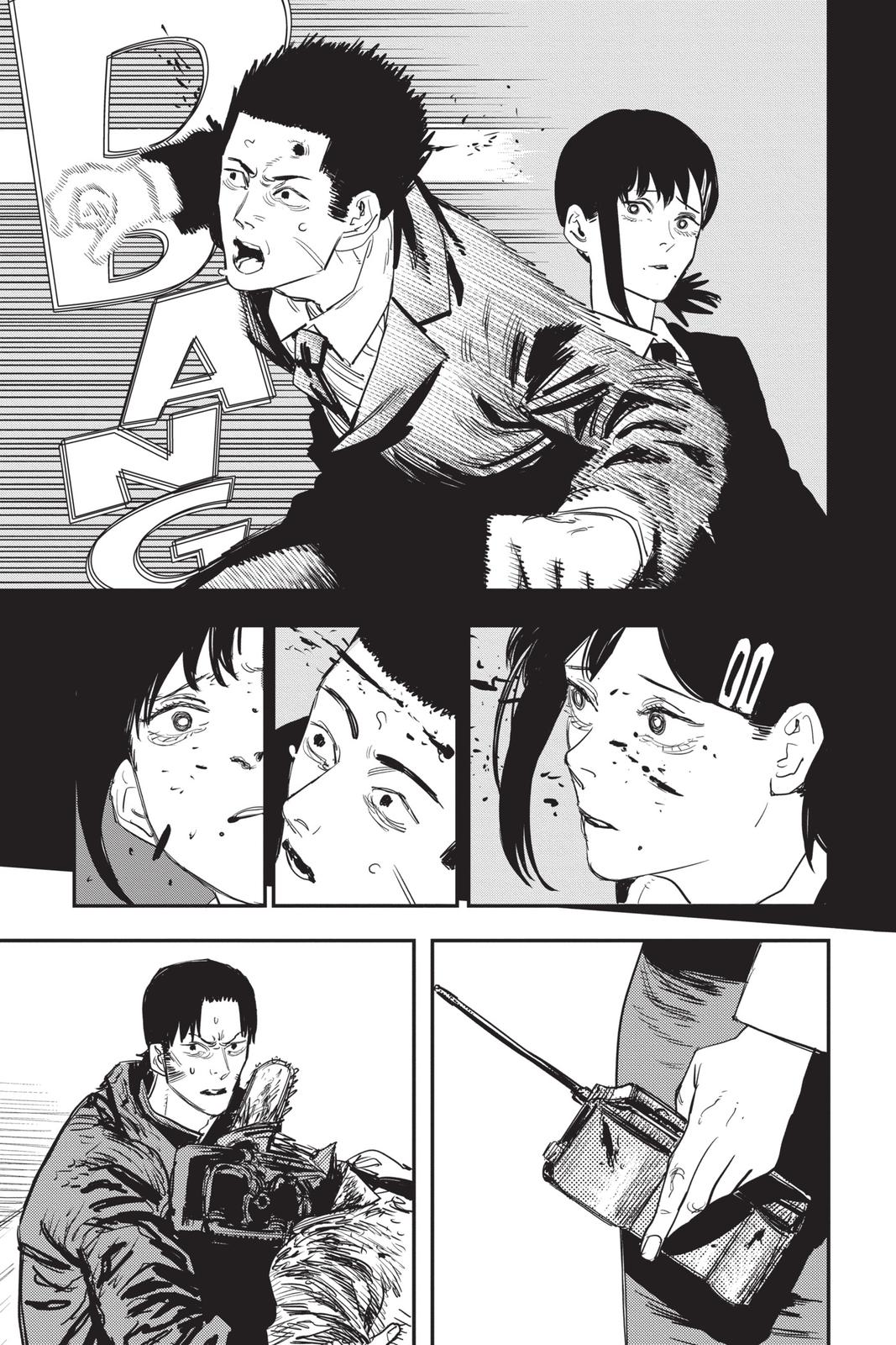 Chainsaw Man Manga Chapter 28 page 3 - Secrets & Lies scene