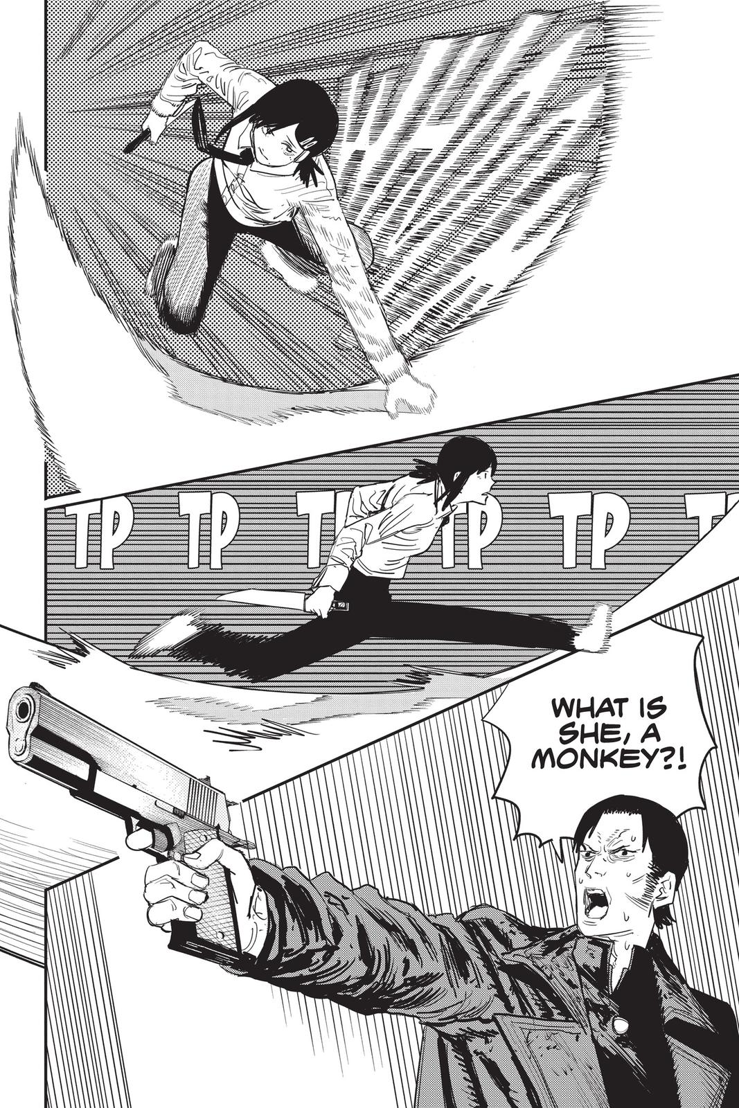 Chainsaw Man Manga Chapter 28 page 6 - Secrets & Lies scene