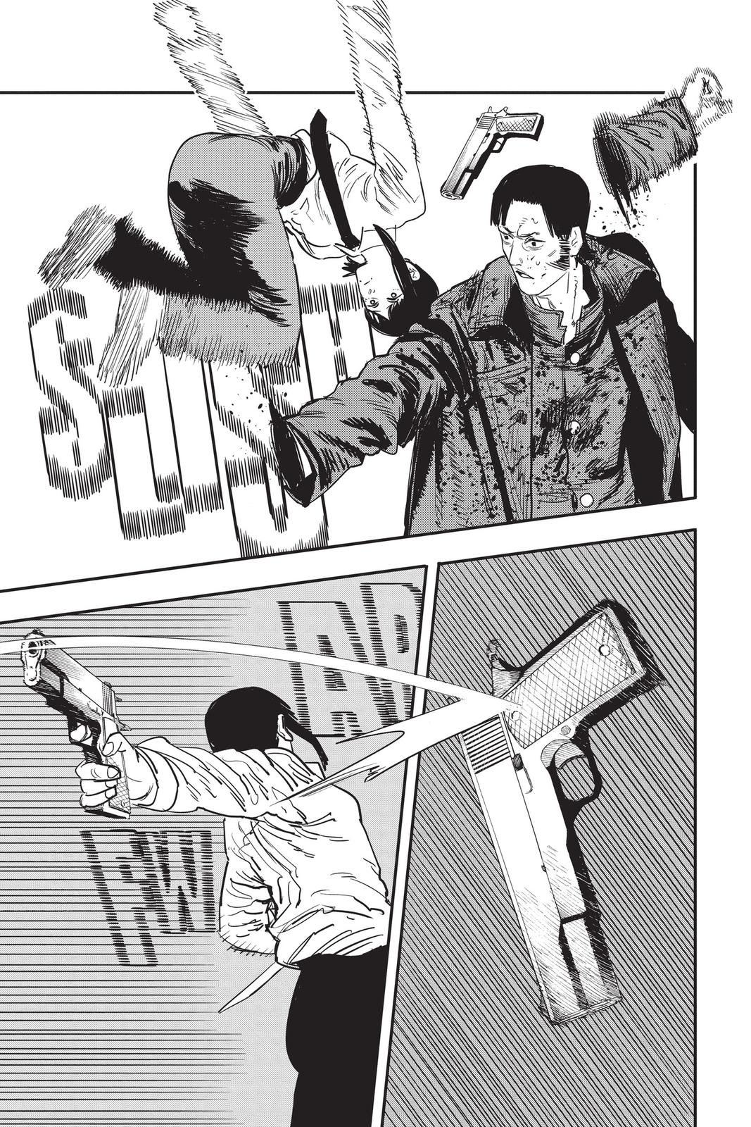 Chainsaw Man Manga Chapter 28 page 7 - Secrets & Lies scene