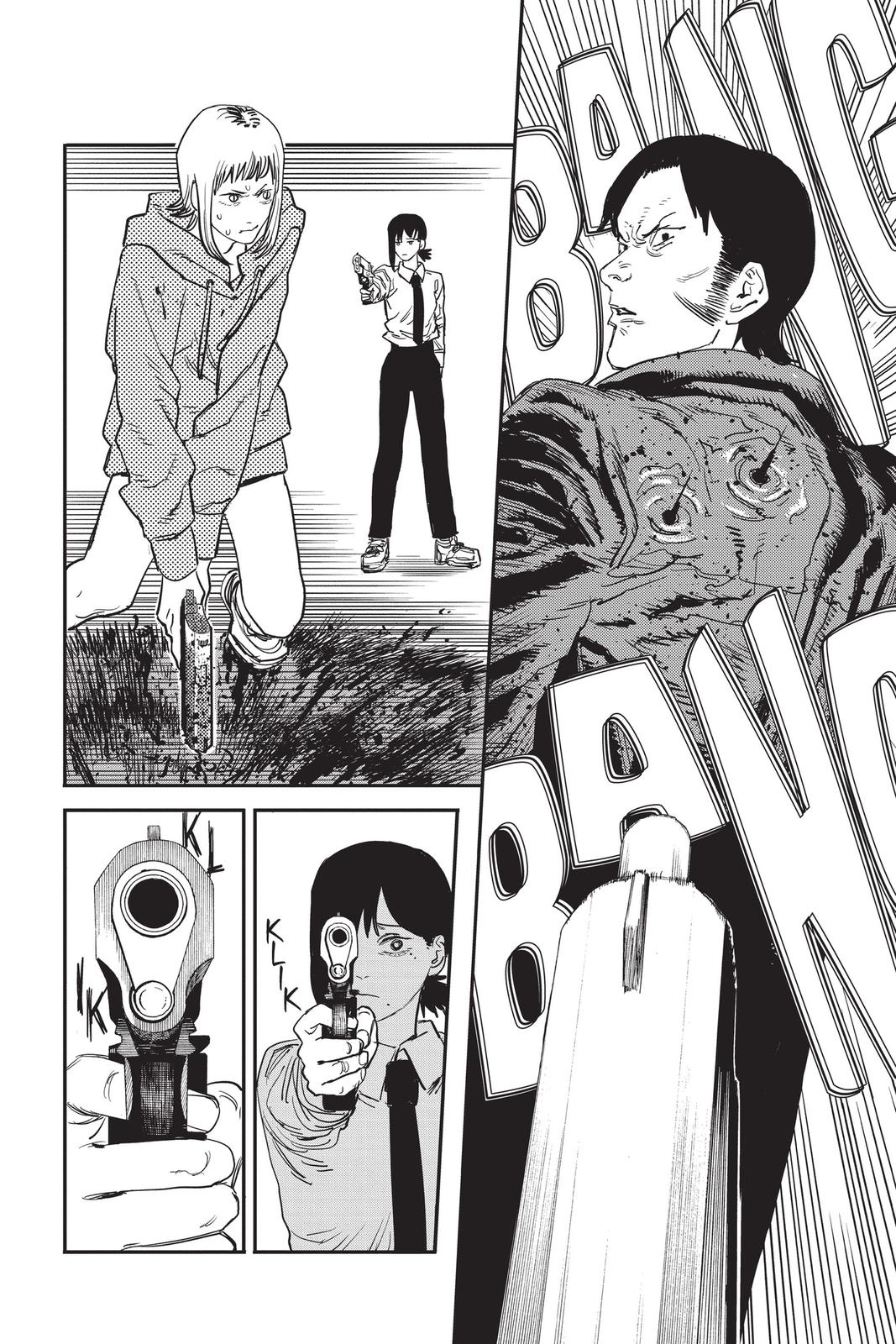 Chainsaw Man Manga Chapter 28 page 8 - Secrets & Lies scene