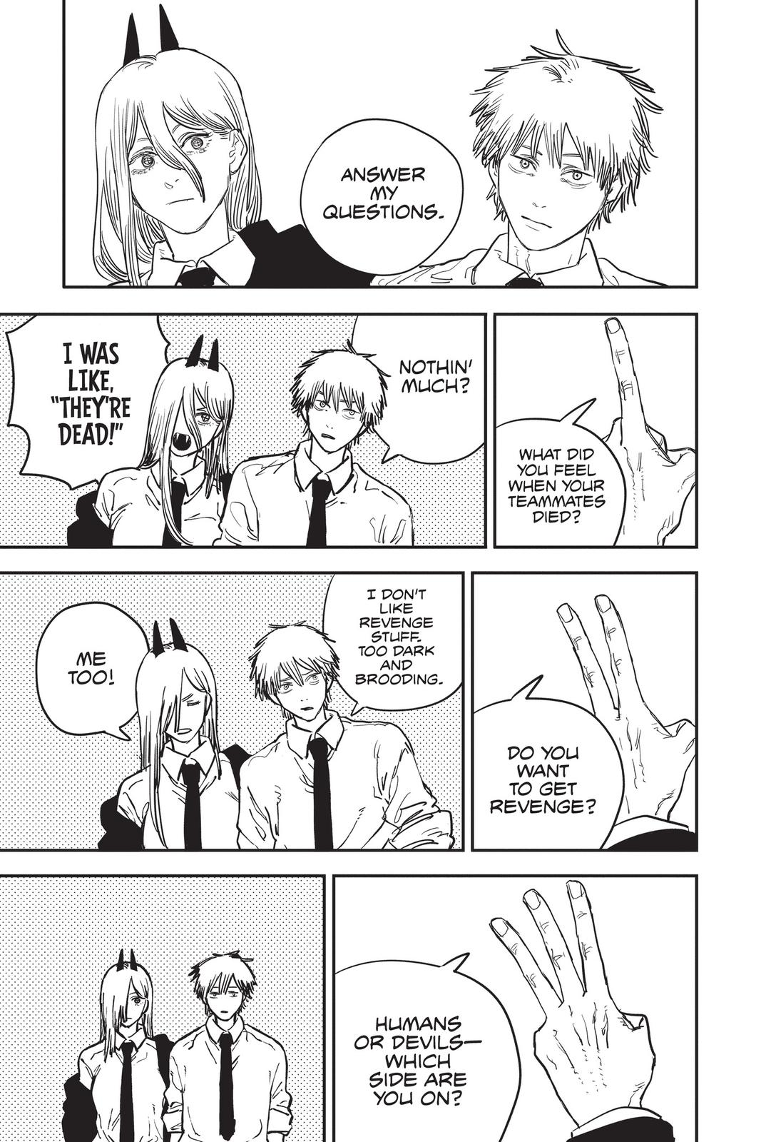 Chainsaw Man Manga Chapter 29 page 17 - Perfect Score scene