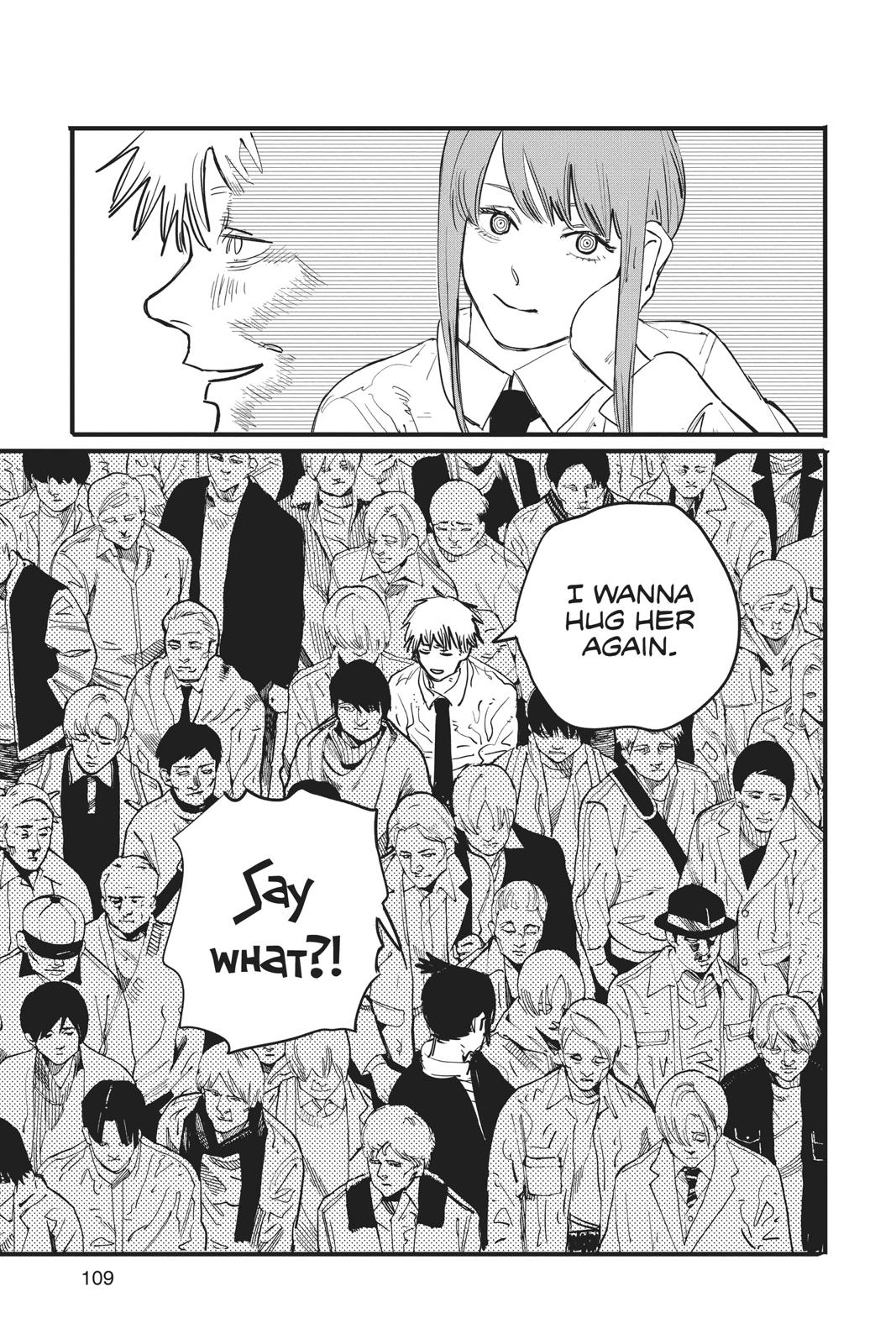 Chainsaw Man Manga Chapter 3 page 23 - Arrival in Tokyo scene