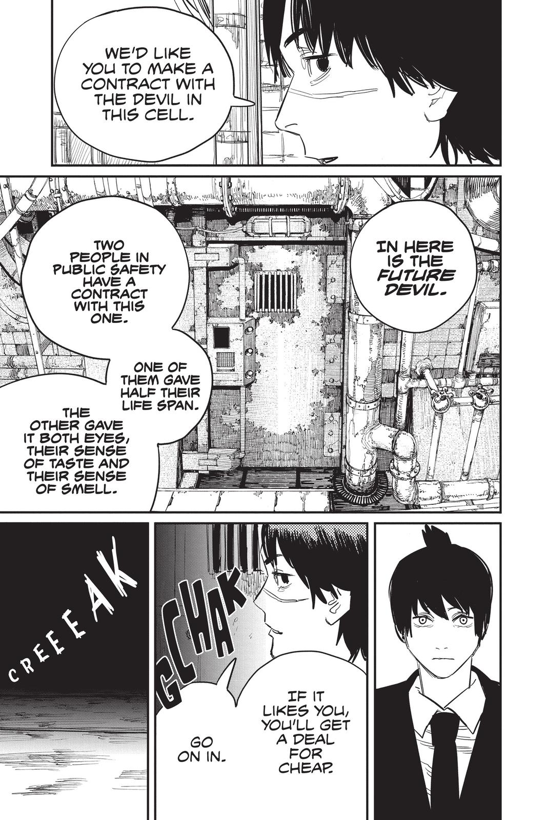 Chainsaw Man Manga Chapter 31 page 17 - The Future Rules scene