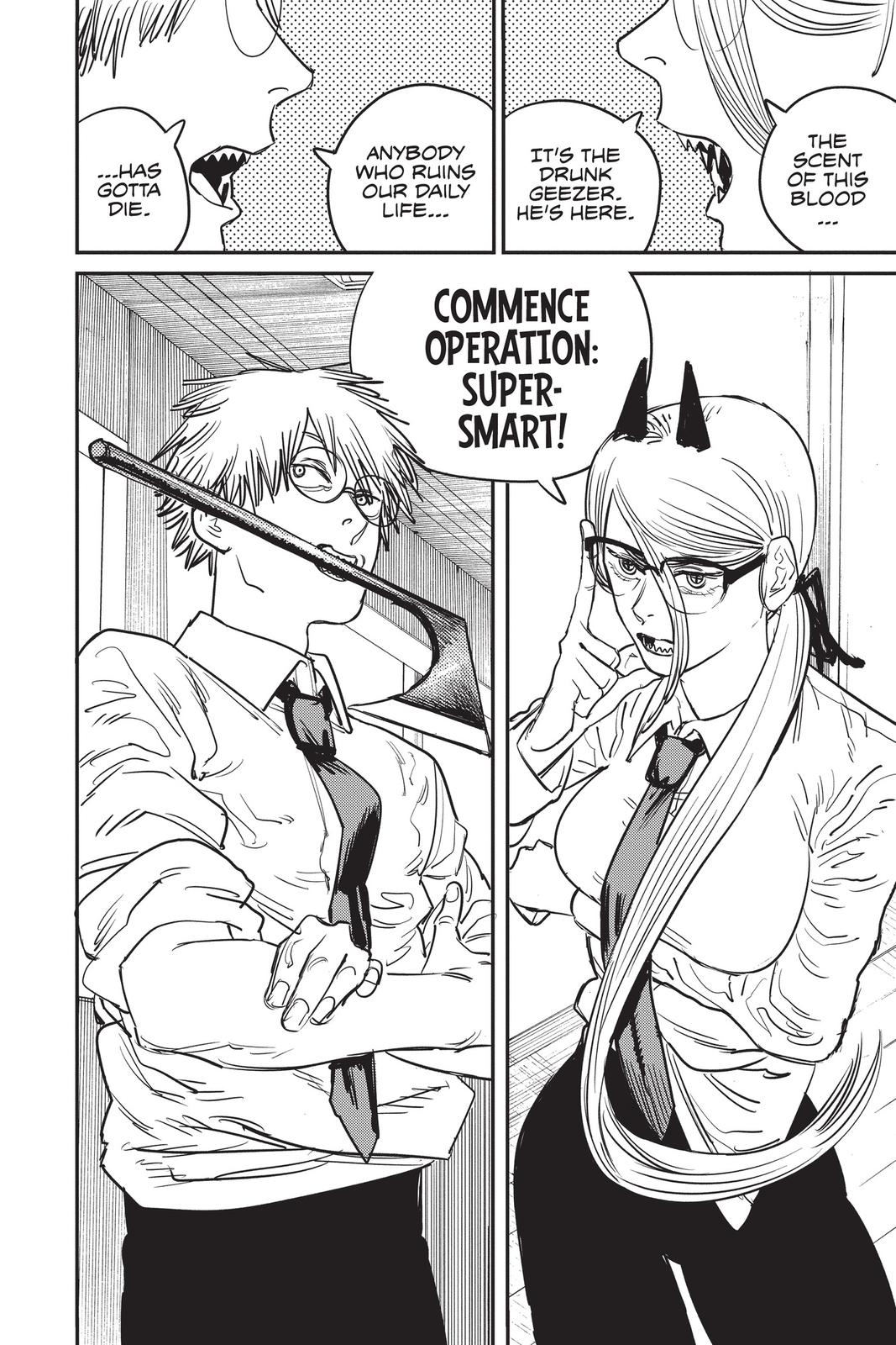 Chainsaw Man Manga Chapter 31 page 2 - The Future Rules scene