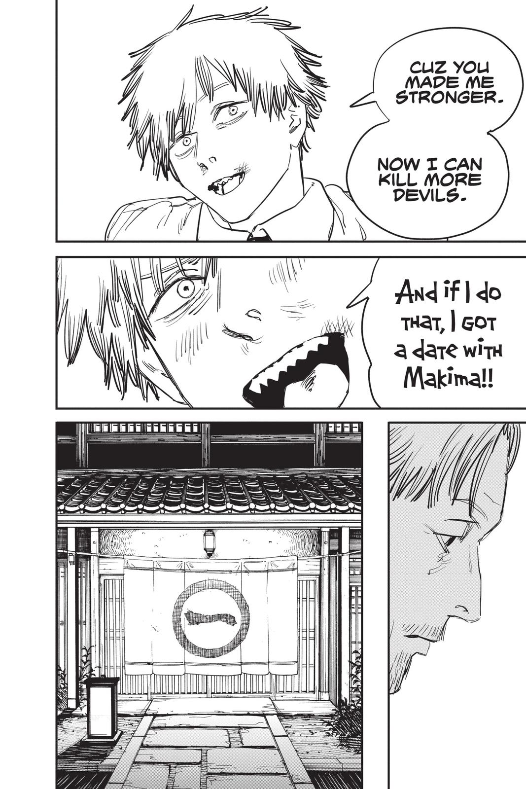 Chainsaw Man Manga Chapter 32 page 10 - Over and Over Again scene