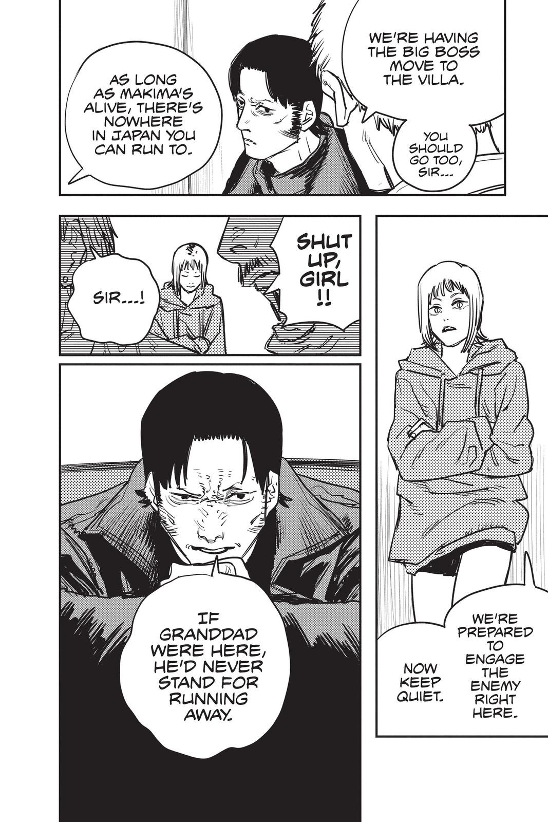 Chainsaw Man Manga Chapter 32 page 16 - Over and Over Again scene