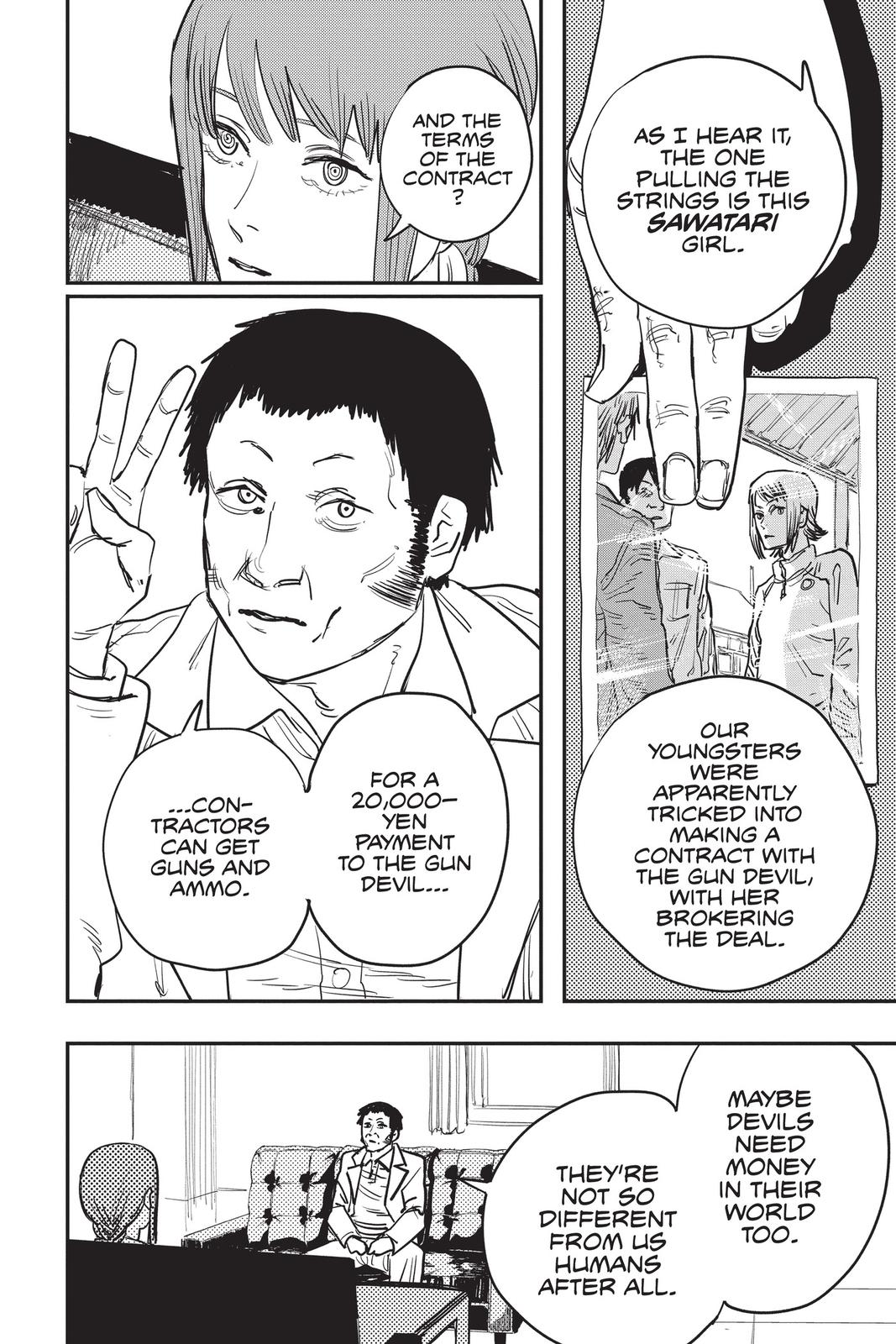 Chainsaw Man Manga Chapter 33 page 10 - Mission Start scene