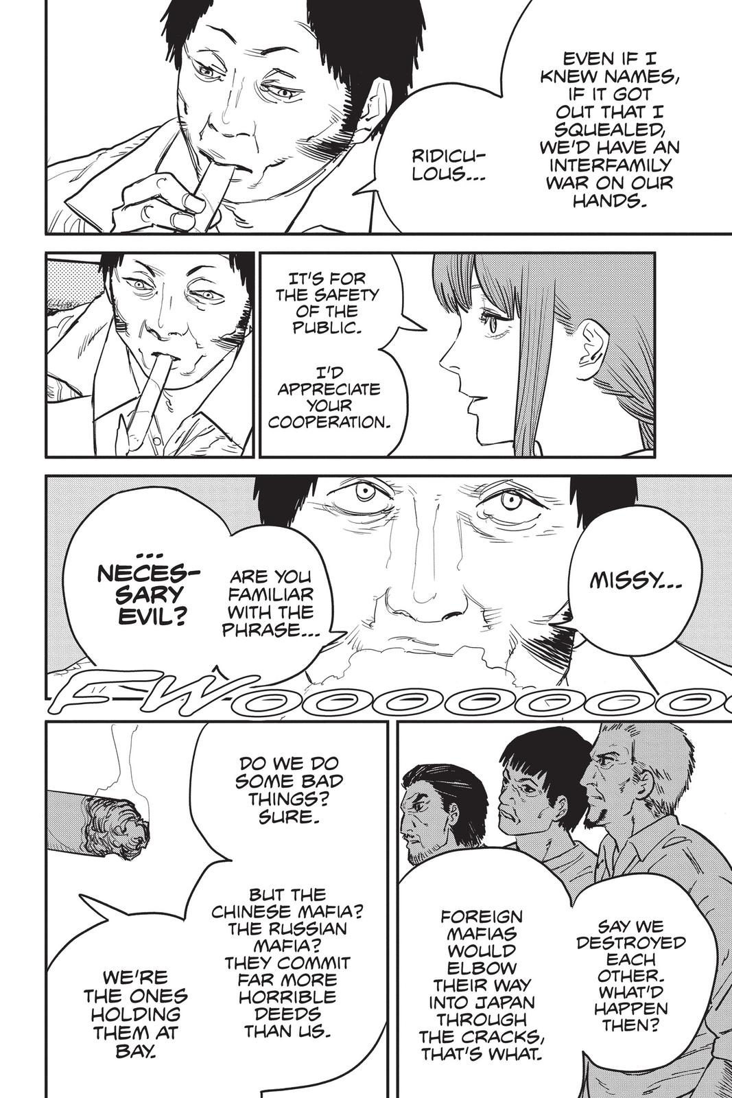 Chainsaw Man Manga Chapter 33 page 12 - Mission Start scene