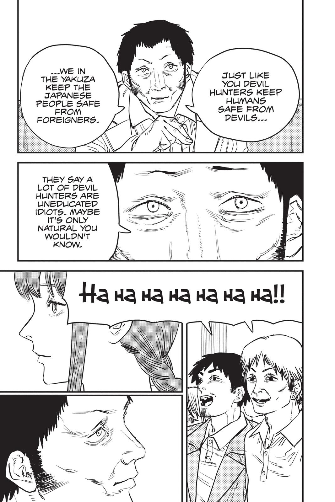 Chainsaw Man Manga Chapter 33 page 13 - Mission Start scene