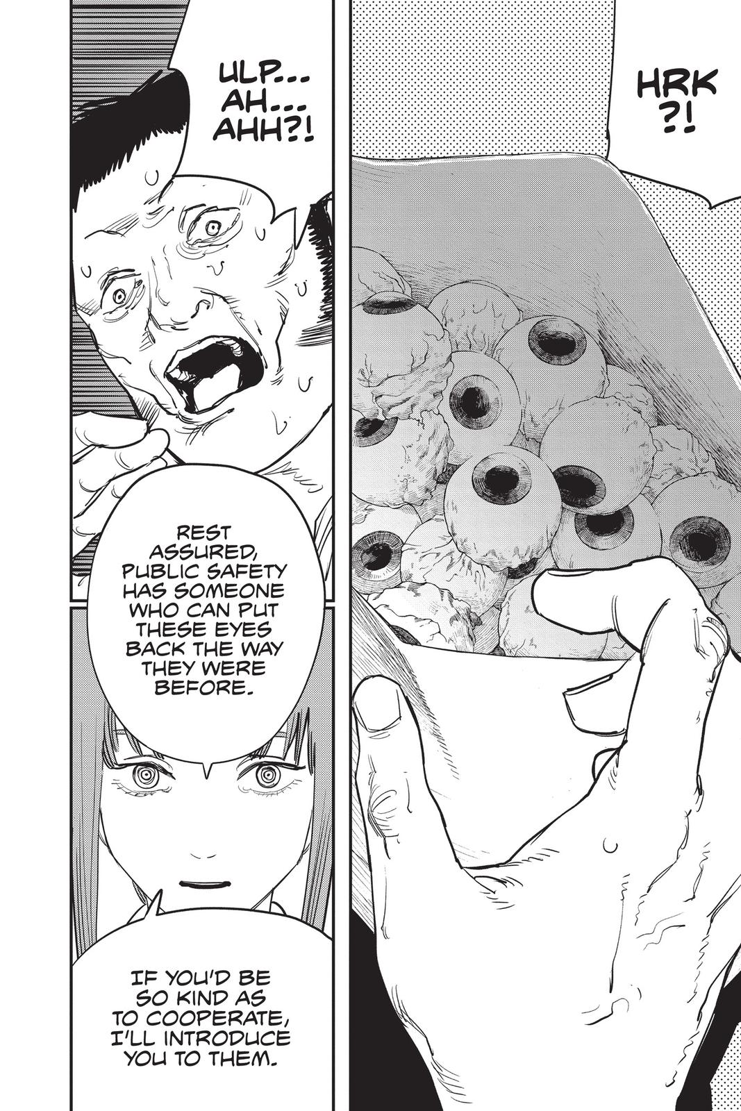 Chainsaw Man Manga Chapter 33 page 16 - Mission Start scene