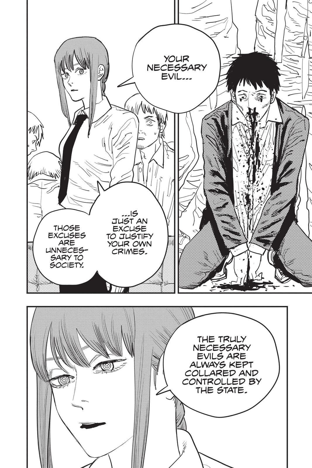 Chainsaw Man Manga Chapter 33 page 18 - Mission Start scene