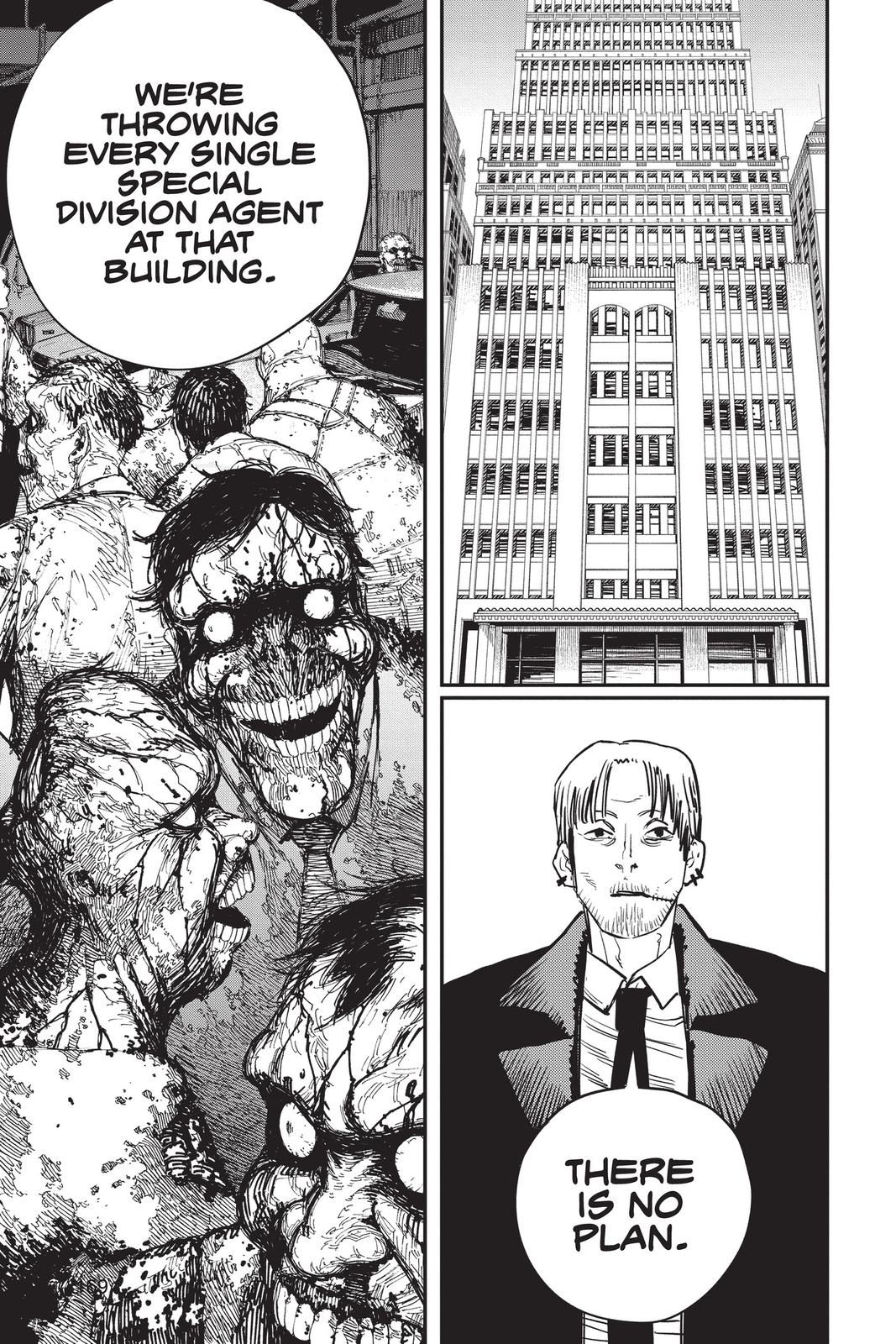 Chainsaw Man Manga Chapter 33 page 21 - Mission Start scene