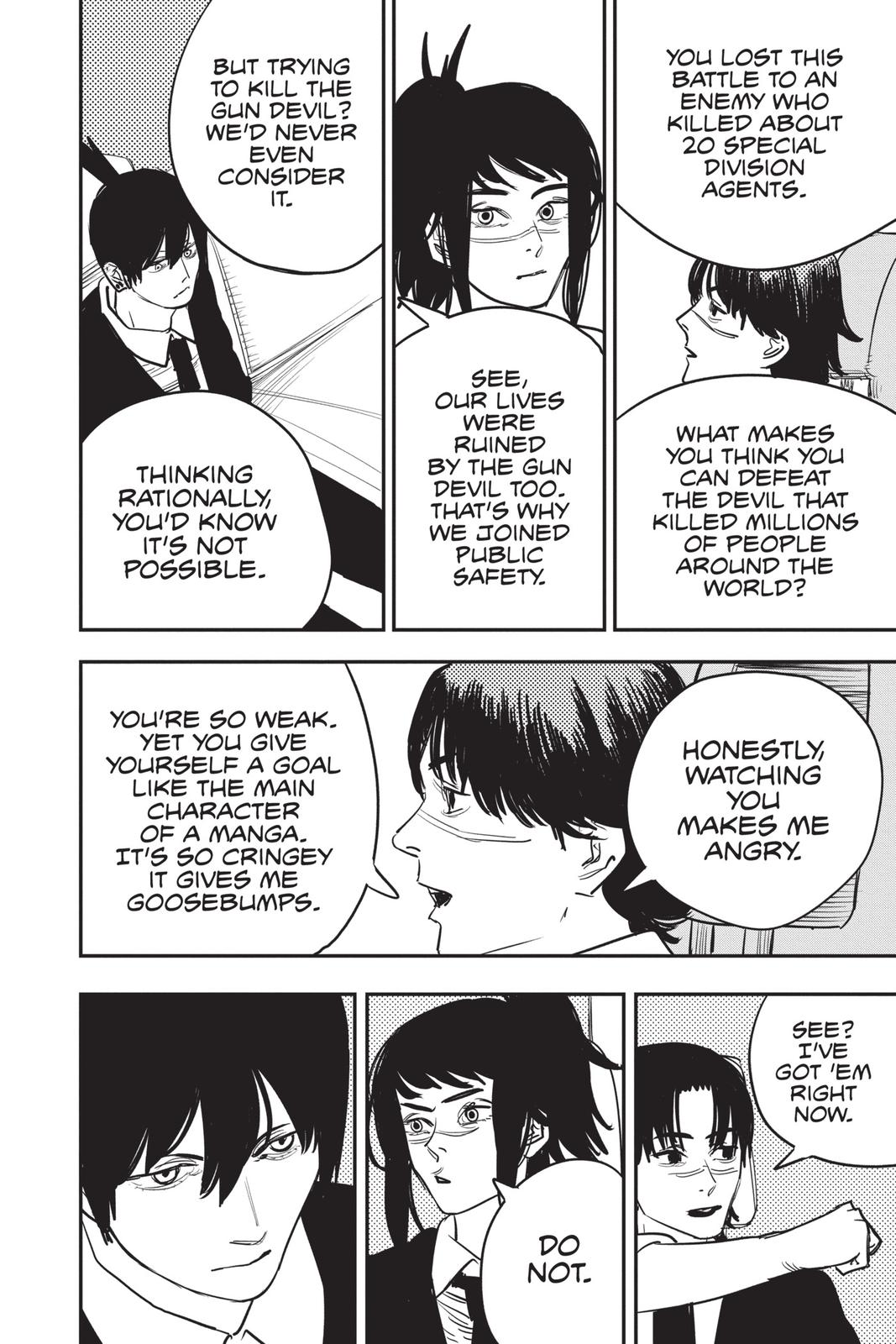 Chainsaw Man Manga Chapter 33 page 4 - Mission Start scene