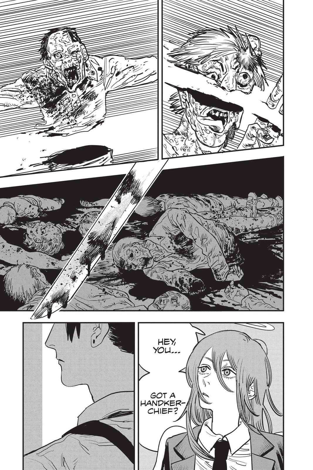 Chainsaw Man Manga Chapter 34 page 11 - Full Team scene