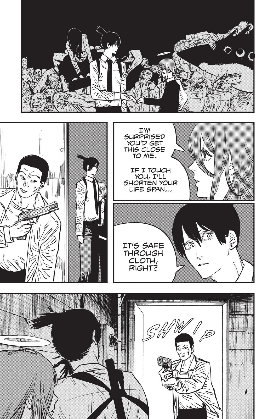 Chainsaw Man Manga Chapter 34 page 13 - Full Team scene