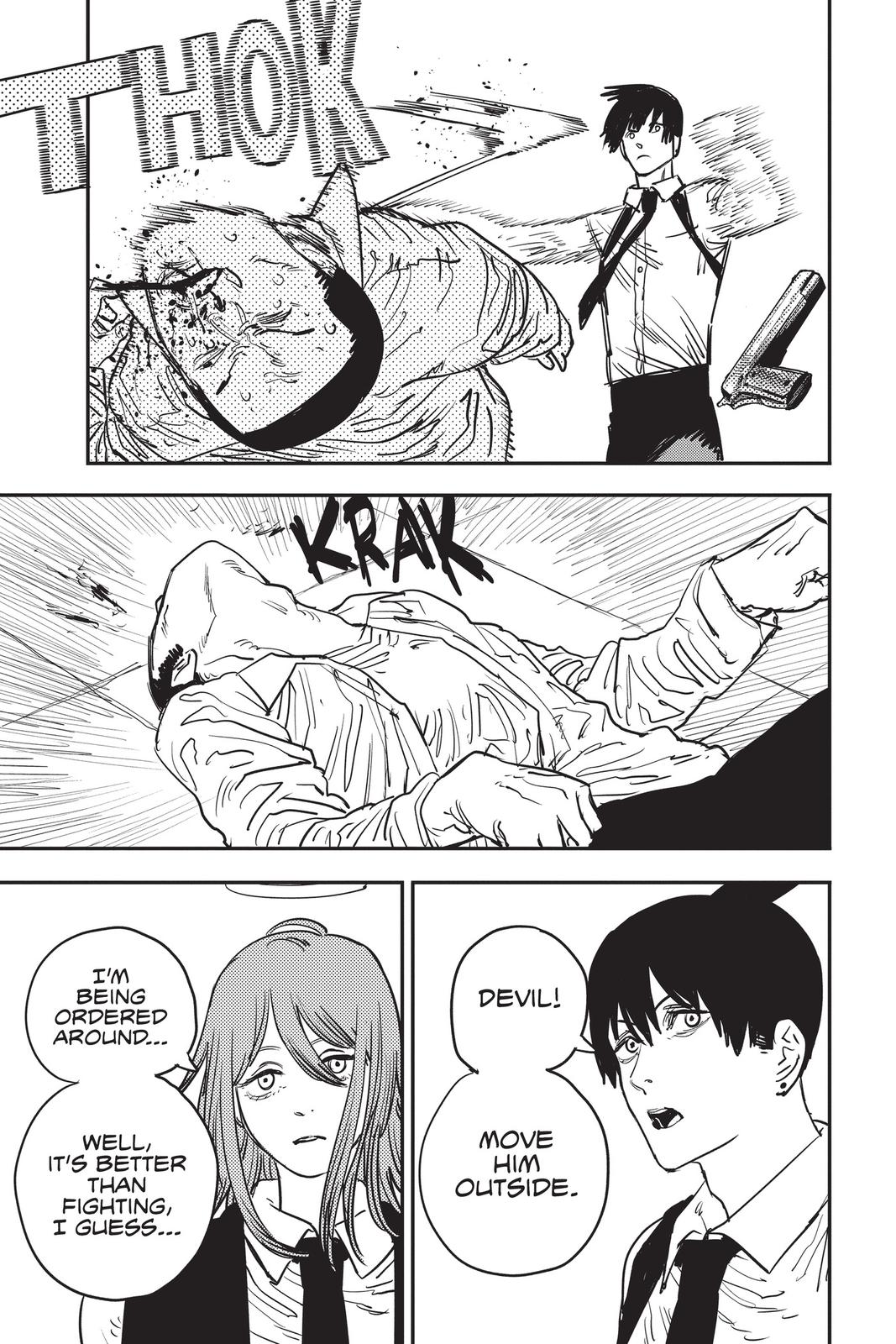 Chainsaw Man Manga Chapter 34 page 15 - Full Team scene