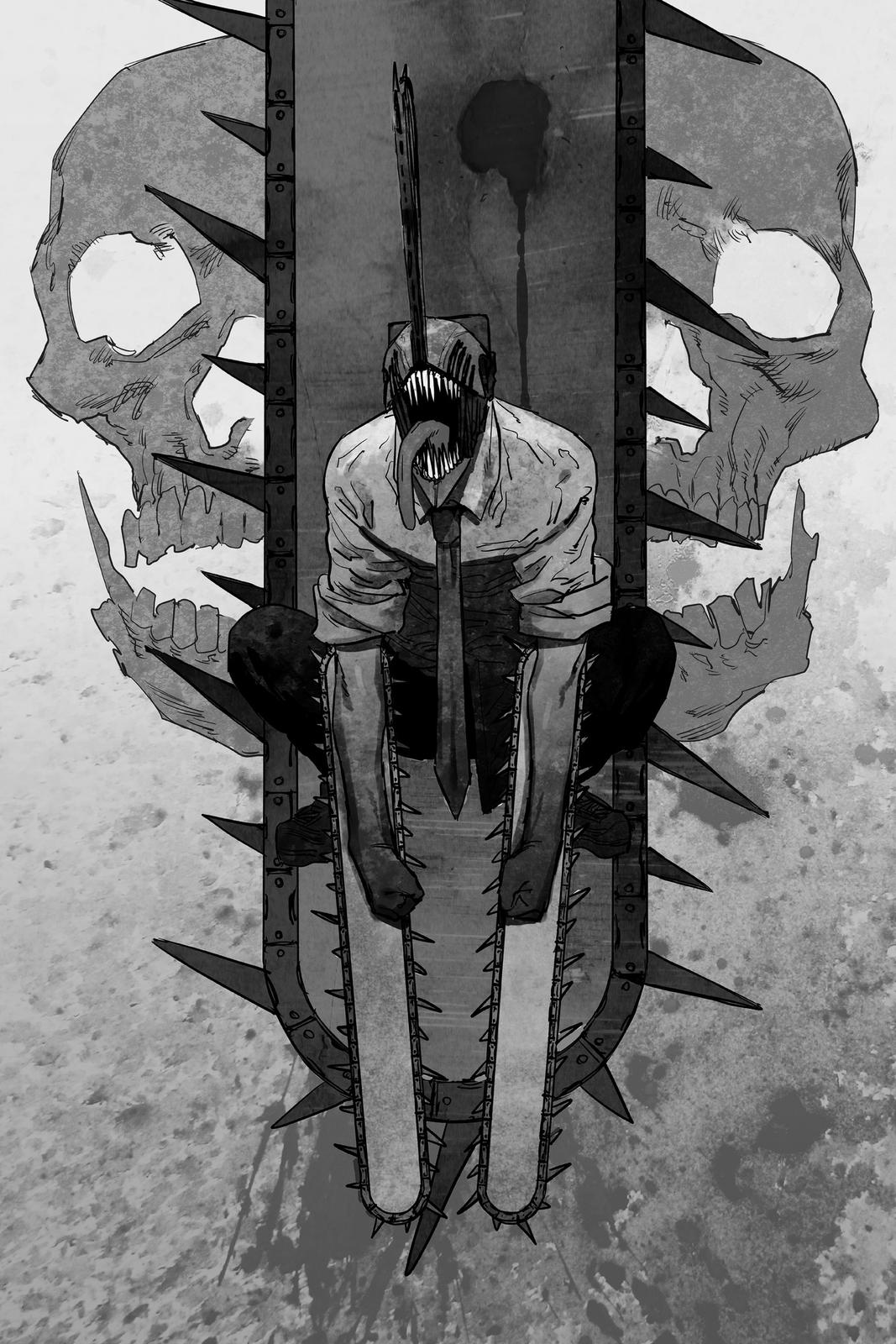 Chainsaw Man Manga Chapter 34 page 20 - Full Team scene