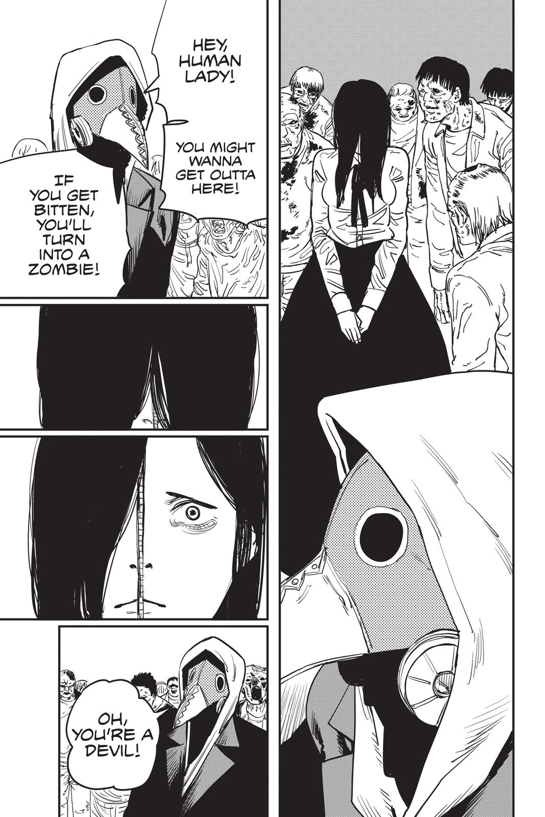 Chainsaw Man Manga Chapter 34 page 7 - Full Team scene