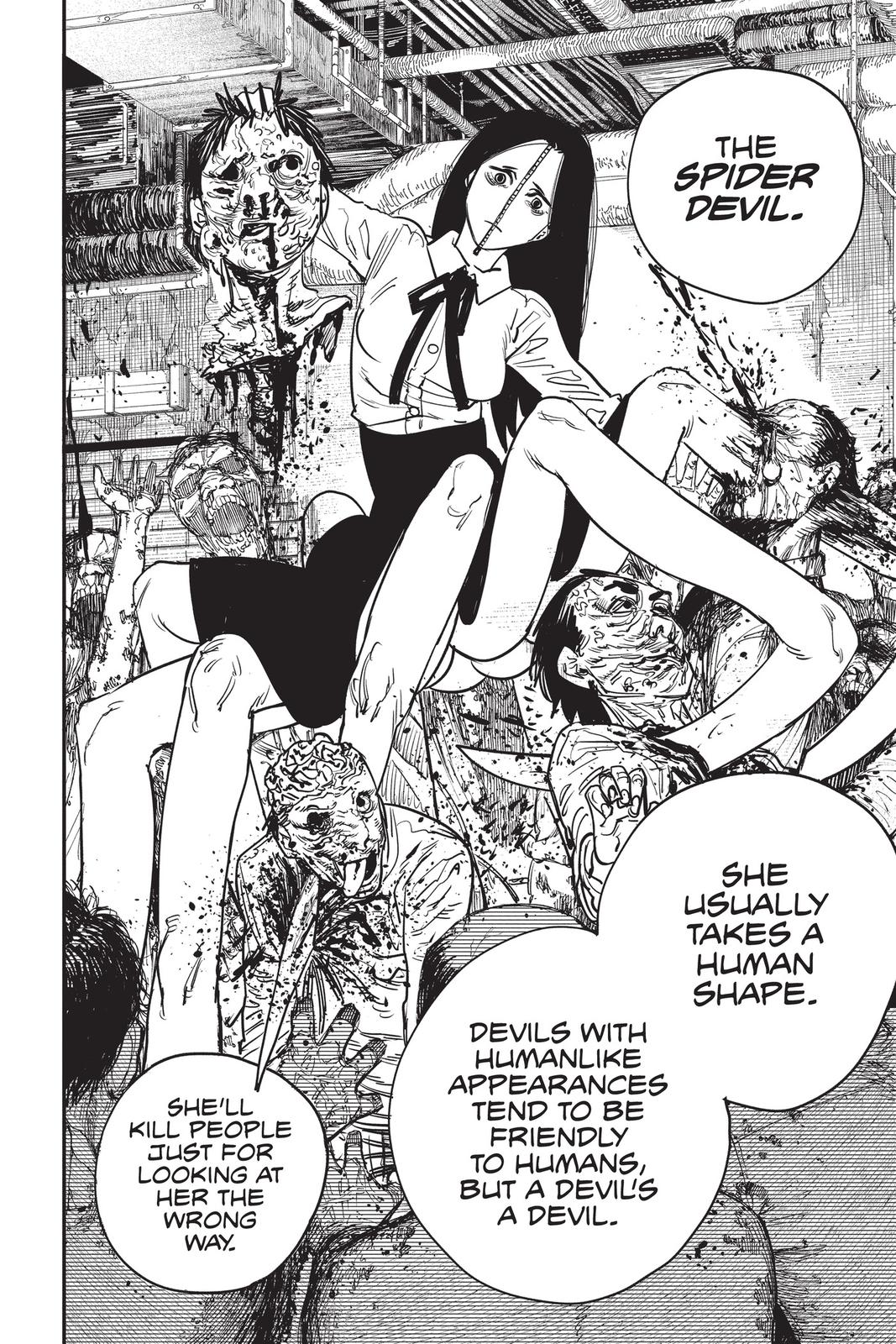 Chainsaw Man Manga Chapter 34 page 8 - Full Team scene