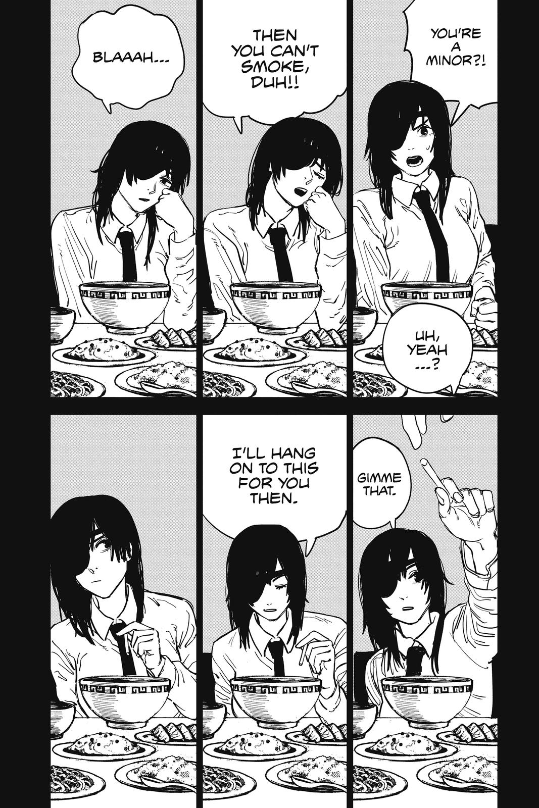 Chainsaw Man Manga Chapter 35 page 14 - Minor scene