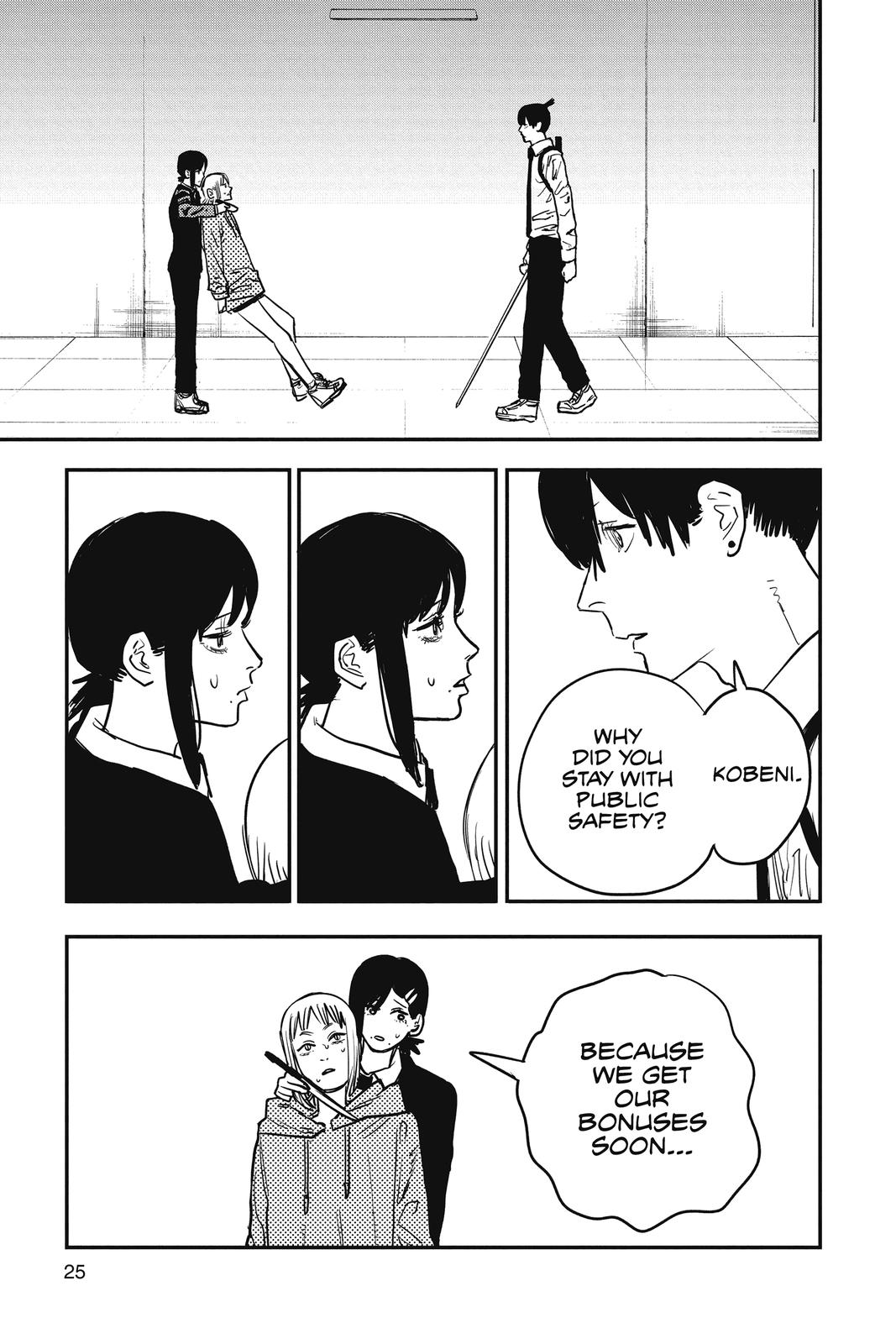 Chainsaw Man Manga Chapter 35 page 25 - Minor scene