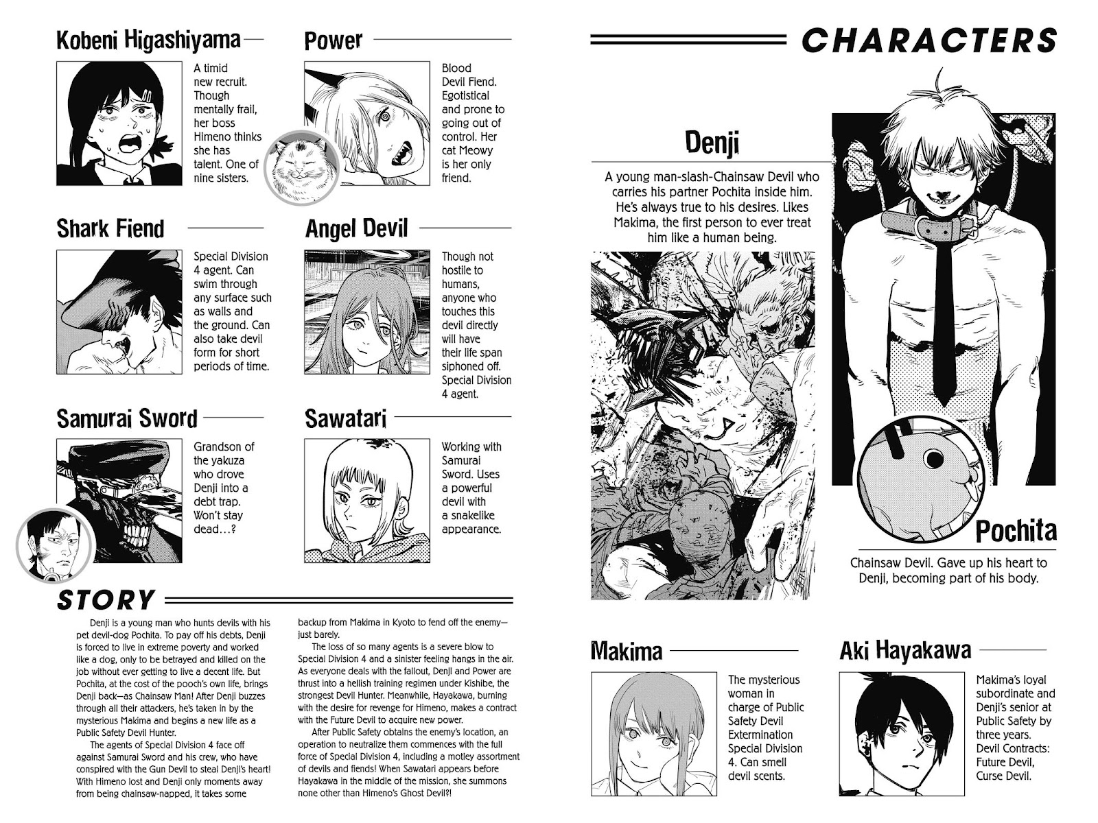 Chainsaw Man Manga Chapter 35 page 5 - Minor scene