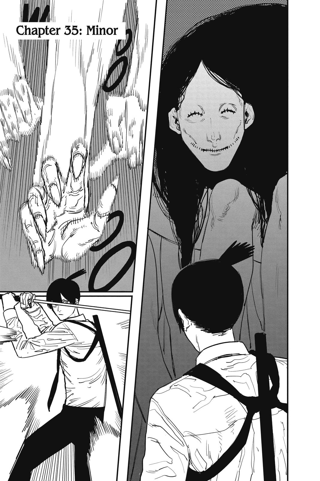 Chainsaw Man Manga Chapter 35 page 7 - Minor scene