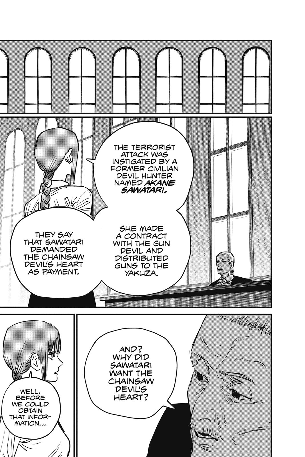 Chainsaw Man Manga Chapter 38 page 17 - Easy Revenge! scene