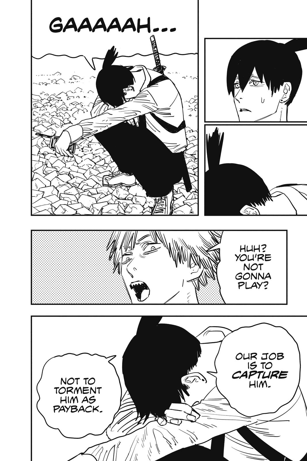 Chainsaw Man Manga Chapter 38 page 8 - Easy Revenge! scene